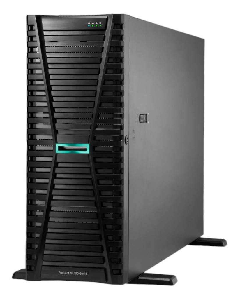 Servidor HPE ProLiant ML350 Gen11 4410Y 2 GHz 12c 1P 64 GB-R 8 SFF MR408i-o SSD 2x960GB y fuente redundante 2x800W LA - Servidor HPE ProLiant ML350 Gen11 4410Y 2 GHz 12c 1P 64 GB-R 8 SFF MR408i-o SSD 2x960GB y fuente redundante 2x800W LA -